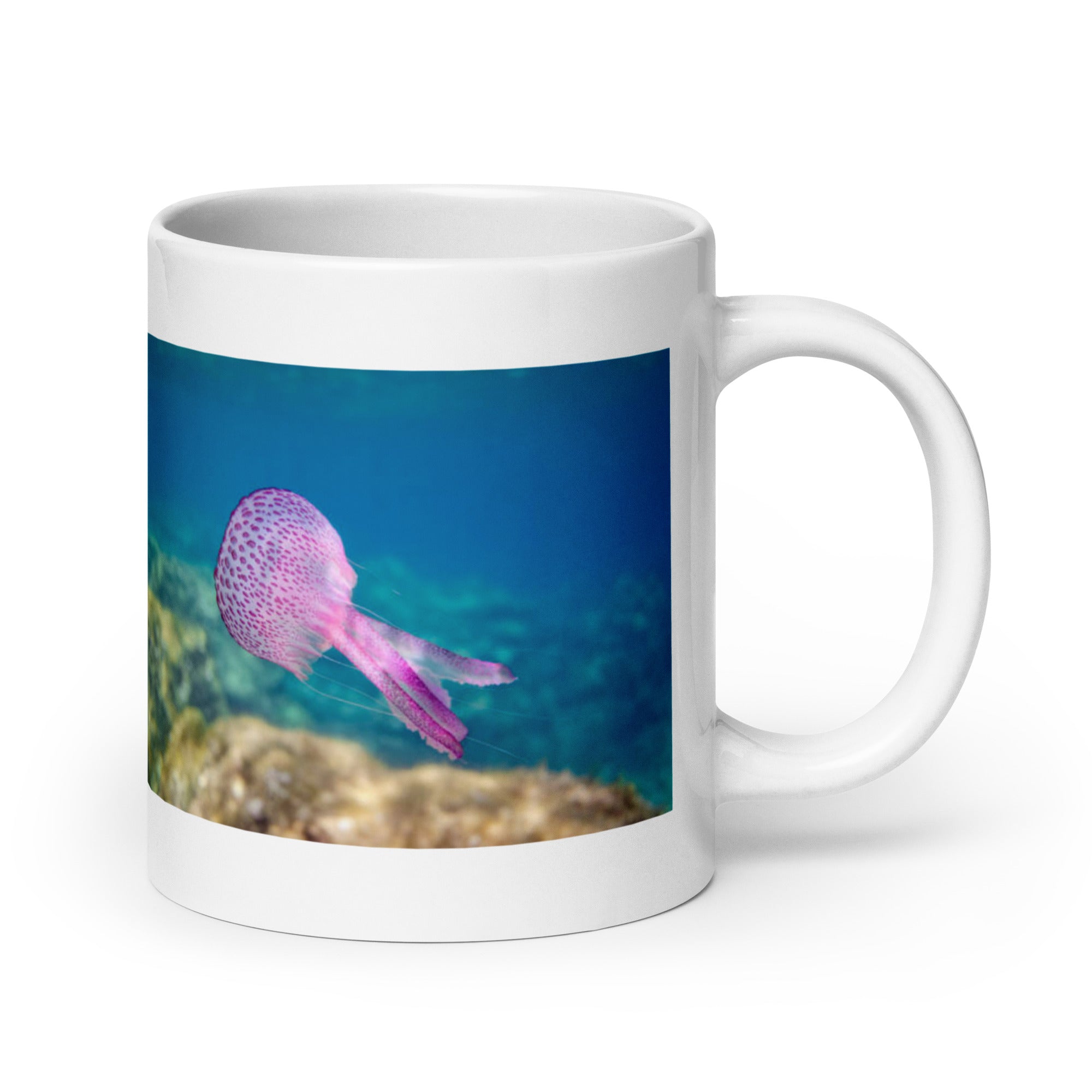 Jellyfish Mug #1: The Pulsating Drifter (Ceramic)